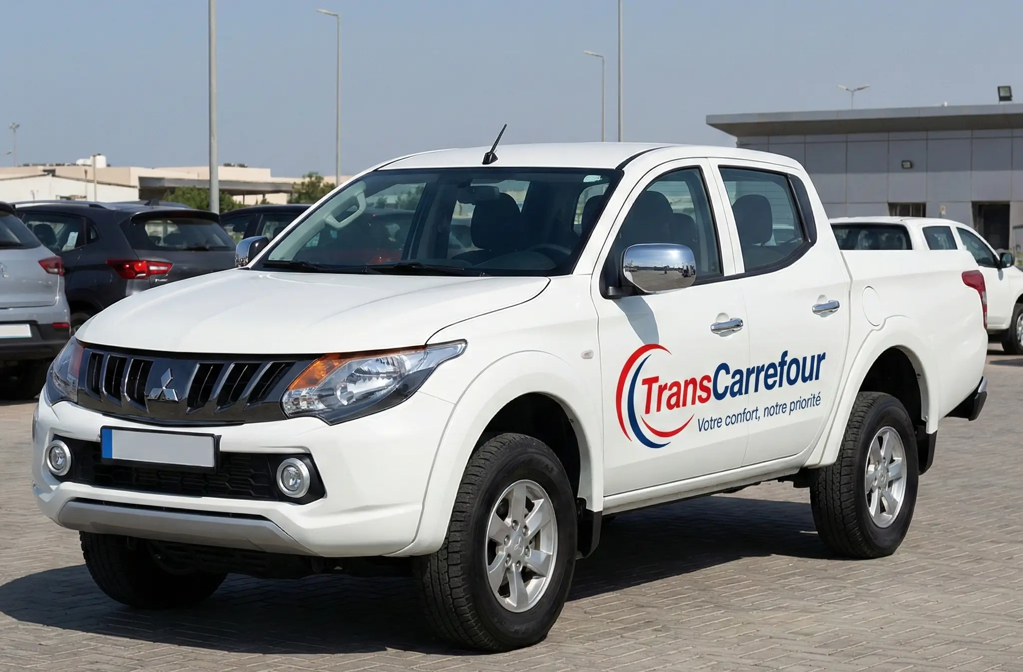 Pick-Up Mitsubishi chantier - Trans-Carrefour